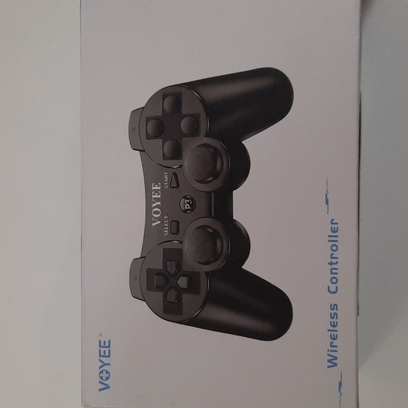 Pack Of 2 - Playstation 3 PS3 Wireless Controller Upgraded Joystick - Picture 2 of 6